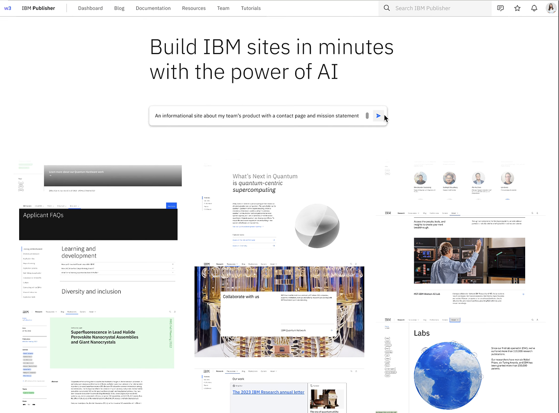 Data points on top of landscape